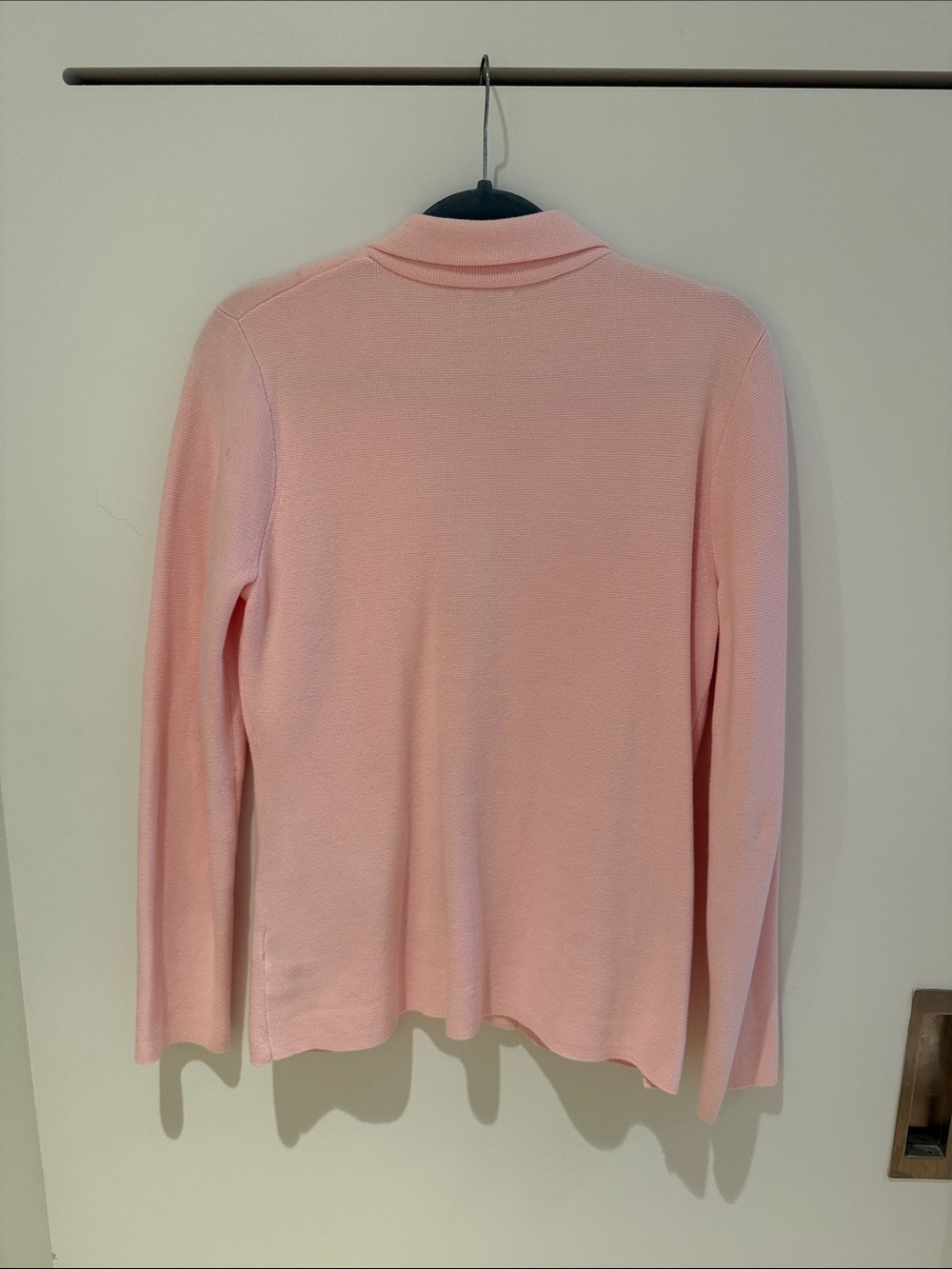 J. Crew Light Pink Sweater Blazer - Size S - Picture 2 of 2